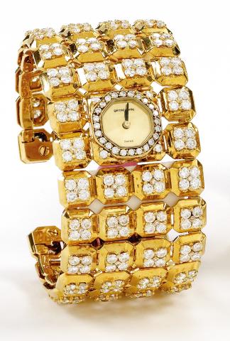 G_rald Genta Bangle Bracelet Watch.G_rald Genta, Gen