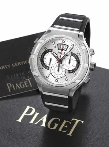 Piaget Titanium Steel Two Time Zone.Flyback Chronograph.Piaget, Gen