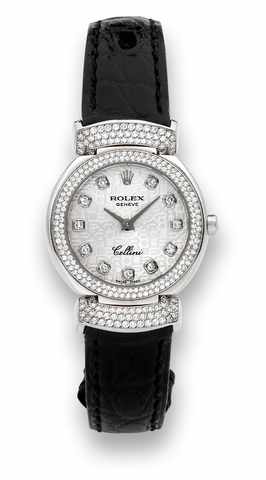 Rolex White Gold Diamond Cellini.Rolex, Gen