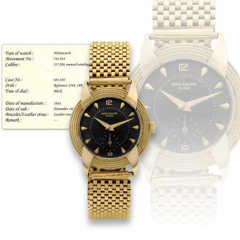 PATEK PHILIPPE REF. 2549 DEVIL
