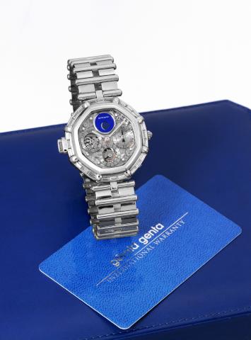G_rald Genta Platinum and diamond for Asprey.G_rald Genta, Gen
