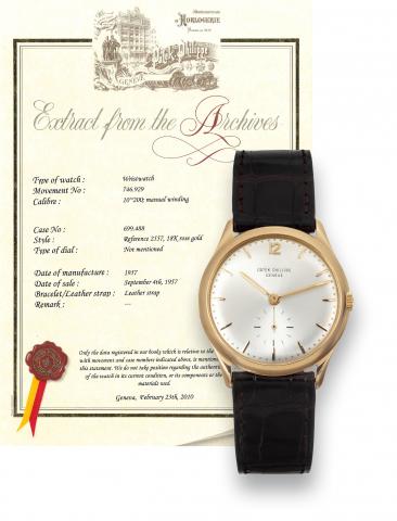Patek Philippe Yellow Gold, Ref. 2557.Patek Philippe, Gen