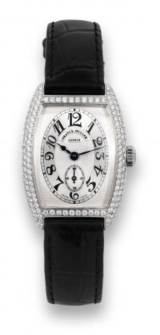 franck Muller White Gold and Diamond.Cintr_e Curvex.Franck Muller, Gen