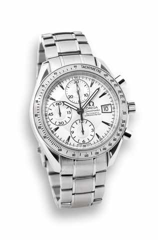 Omega - Steel - Speedm aster -.Chronogr aph - Chronometer.Omega, Speedmaster Automatic, Chronometer,.No. 84517610, Ref. 3211.30.00. Made circa 2007..Fine, stainless steel, self-winding, water-resistant chronometer.wristwatch with round button chronograph,