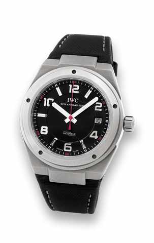 IWC Titanium Engineer AMG.International Watch Co., Schaffhausen, Ing_nieur AMG.Automatic, case No. 3103258, Ref. 3227. Made exclusively.for Mercedes-AMG in 2004, sold on May 5th, 2007..Fine, tonneau-shaped, center seconds, self-winding.water-resistant, an