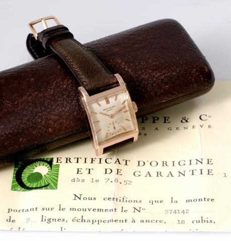 Patek Philippe Ref. 2476 Pink Gold _ Original Box Certificate.Patek Philippe, Gen