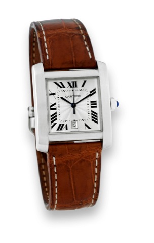 Cartier - Steel - Tank Fran