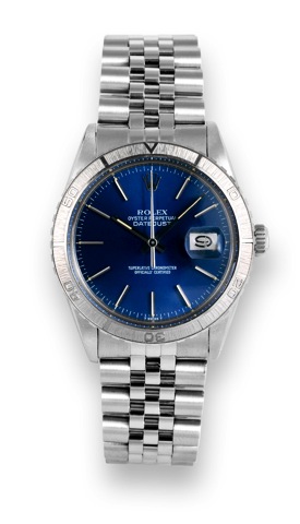 Rolex datejust steel.Rolex, Oyster Perpetual, DateJust, case No. 5905152, Ref. 16250. Made in 1980..Fine and rare, tonneau-shaped, center-seconds, self-winding, water-resistant, stainless.steel wristwatch with date and a stainless steel Rolex Jubilee brac