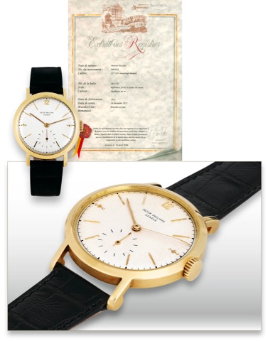 Patek Philippe, Ref. 2458 Yellow Gold.Patek Philippe, Gen