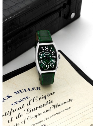 Franc k Muller - White Gold - Crazy Hours.Franck Muller, Gen