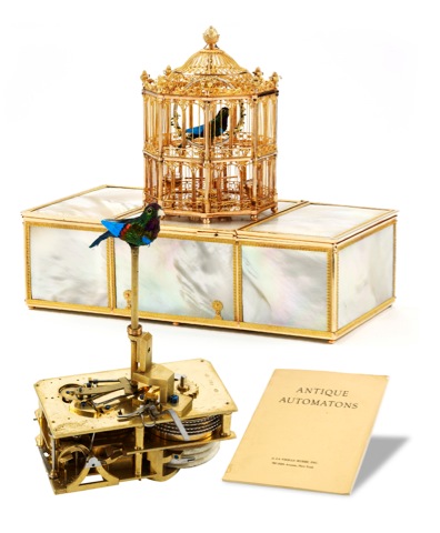 the empress josephine singing bird box by Les Freres Rochat.Les Fr
