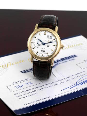 Yellow Gold Perpetual Ludwig.Ulysse Nardin, Le Locle Gen