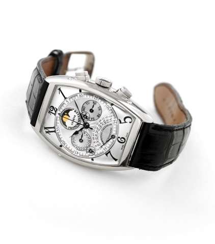 Franck Muller - White Gold - Perpetual Calendar Retrograde.Franck Muller, Gen