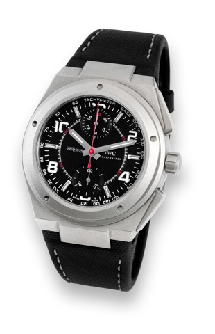 IWC - Ingenieur - Titanium.Mercedes-AMG - Chronograph.International Watch Co., Schaffhausen, Ing_nieur.Affalterbach AMG, Automatic, case No. 3141380, Ref..372503. Made exclusively for Mercedes-AMG in 2009..Fine, tonneau-shaped, center seconds, self-windin