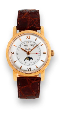 Breitling - Pink Gold Bidynator.Breitling, Gen