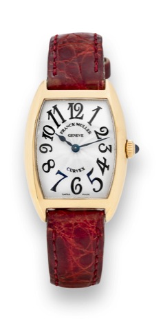 Franck Muller Pink Gold Curvex - Quartz.Franck Muller, Gen