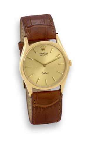 rolex Ref. 3804 Cellini.Rolex, Geneva, Cellini, Ref. 3804. Case No. 3910465..Made in 1974..Fine, flat, 18K yellow gold wristwatch.