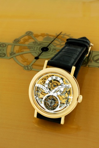 Breguet Yellow Gold Tourbillon Squelette Retro.Breguet, Tourbillon Squelette Retro 
