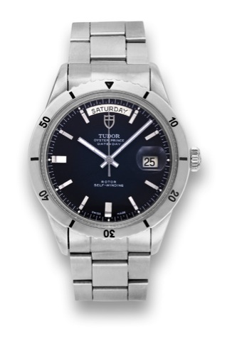 Tudor, Steel Date-Day.Tudor, Oyster Prince, Date-Day, Rotor, Self-Winding, case.No. 682733, Ref. 7017/0, case made by Rolex, Geneva. Made.in the 1960