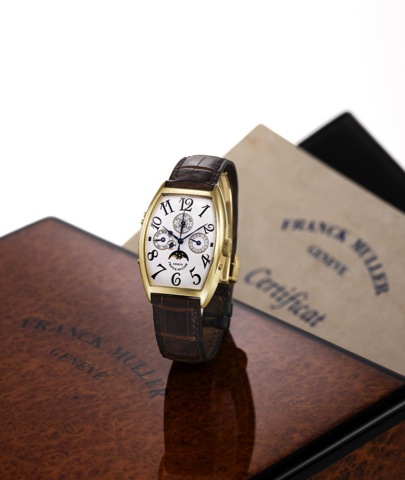 Franck Muller, Yellow Gold Perpetual Calendar.Franck Muller, Gen