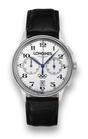 Longines - Master Collection.Chronograph.Longines Master Collection Chronograph, case No. 31591038.Ref. L26504. Made circa 2000..Fine, water-resistant, self-winding, stainless steel wristwatch.with round button chronograph and date..To be sold without res