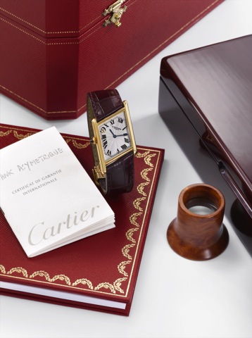 Cartier Tank Parallelogram - Asymmetric.Macau 1999 - Limited Edition.Cartier, Paris, Private Collection, Asymmetric Tank, Macau.1999, No. 80/99, Ref. 2488. Made in a limited edition.of 99 pieces in 1999 to commemorate the Handover of.Macau to the Governme