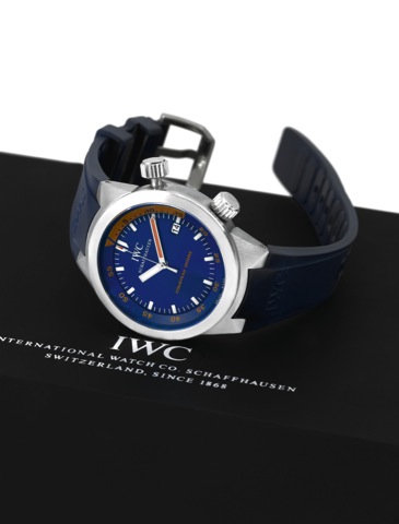 IWC - REF. 3548 - COUSTEAU - AQUATIMER.International Watch Co., Schaffhausen, Aquatimer -.Cousteau Divers, No. 1449/1953, case No. 3111112.Ref. 3548. Made in a limited edition of 1953 pieces in 2004.to commemorate Cousteau