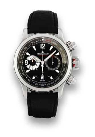 JAEGER-LECOULTRE.REF. 146.8.25, MASTER.COMPRESSOR CHRONOGRAPH.Jaeger-LeCoultre, Master Compressor.Chronograph, 1000 Hours, No. 0187.Ref. 146.8.25. Made circa 2007..Fine, self-winding, water-resistant.stainless steel wristwatch with round.button chronograp