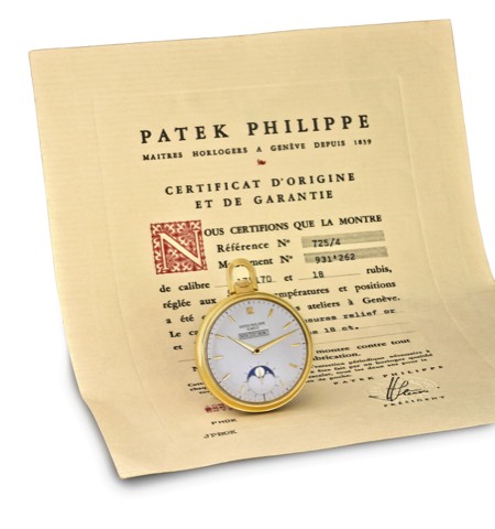 PATEK PHILIPPE REF. 725/4, AMERICAN DIGITAL PERPETUAL CALENDAR.Patek, Philippe, Gen