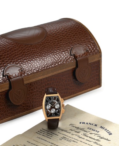 FRANCK MULLER PINK GOLD CHRONO.Franck Muller, Gen