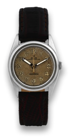 ROLEX REF. 4392 STEEL OYSTER PERPETUAL.Rolex, Oyster Perpetual, case No. 347091, Ref. 4392. Made.in the 1940s..Fine, center seconds, self-winding, water-resistant, stainless.steel wristwatch.