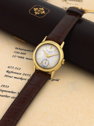 PATEK PHILIPPE REF. 2455, YELLOW GOLD.Patek Philippe, Gen
