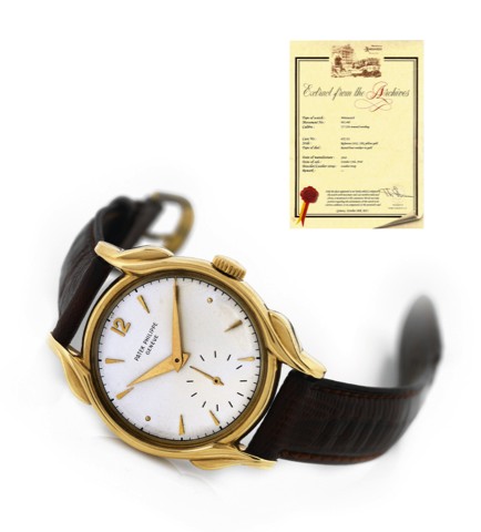 PATEK PHILIPPE REF. 2431, FLAME LUGS.Patek Philippe, Gen