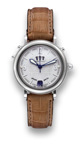 GERALD GENTA REF. 3805 WHITE GOLD.BACKTIMER COUNTDOWN WATCH.G_rald Genta, Gen