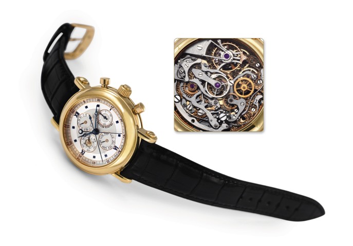FRANCK MULLER REF. 1790QTJ PERPETUAL CALENDAR TOURBILLON.RATTRAPANTE YELLOW GOLD NO. 01.Franck Muller, Gen