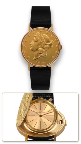 AUDEMARS PIGUET TWENTY DOLLAR COIN.WATCH.Audemars Piguet, Twenty Dollars 1907, Gen