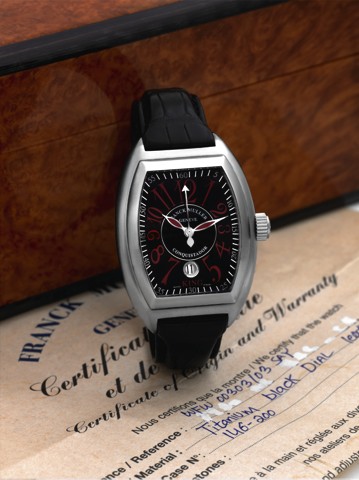 FRANCK MULLER CONQUISTADOR KING TITANIUM.Franck Muller, Gen