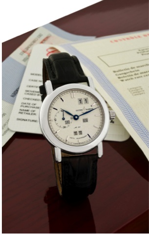 ULYSSE NARDIN, REF. 339-20..PLATINUM LUDWIG LIMITED EDITION.Ulysse Nardin, Le Locle, Perpetual Calendar Ludwig No. 91/150, Ref. 339-20. Made in a limited edition of 150 examples in 1996 to commemorate the 150th anniversary of the Ulysse Nardin Company, so