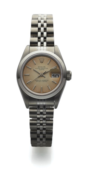 ROLEX REF. 69160 DATE STEEL.Rolex, Oyster Perpetual, Datejust, Superlative.Chronometer, Officially Certified, case No. S246248, Ref..69160. Made in 1993..Fine, center seconds, self-winding, water-resistant.stainless steel wristwatch with date a
