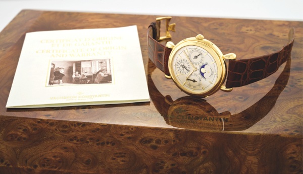VACHERON CONSTANTIN REF. 30020, THE PATRIMONY MODEL.YELLOW GOLD MINUTE REPEATER PERPETUAL CALENDAR.Vacheron Constantin, Genève, Minute Repeater, Perpetual Calendar.movement No. 812590, case No. 634539, Ref. 30020. Made circa 2000..Extremely fin