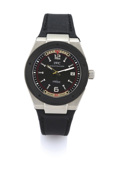IWC REF. 3234 INGENIEUR STEEL.International Watch Co., Schaffhausen, Ingenieur Automatic, case No. 3297756, Ref. 3234. Made circa 2007. Fine, large, tonneau-shaped, center seconds, self-winding, water-resistant, anti-magnetic, stainless steel w