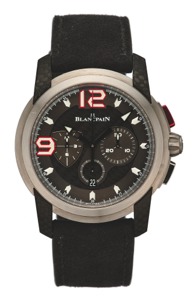 BLANCPAIN REF. 8885F-1203-52B L-EVOLUTION. FLYBACK CHRONOGRAPH SUPER TROFEO TITANIUM. AND CARBON FIBER. Blancpain “L-evolution Flyback Chronograph Super Trofeo”, case. No. 340, Ref. 8885F-1203-52B. Made in a limited edition of 600. circa 2010.. Fine and r