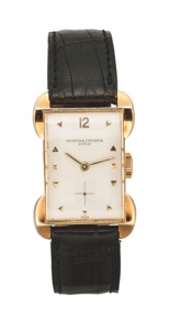 VACHERON CONSTANTIN. REF. 4739 TOPOLINO YELLOW GOLD. Vacheron Constantin, Genève, movement No. 473106. case No. 322027, Ref. 4739. Made in 1951.. Very fine and rare, rectangular, 18K yellow gold wristwatch. with fancy lugs and an 18K yellow gold Vache
