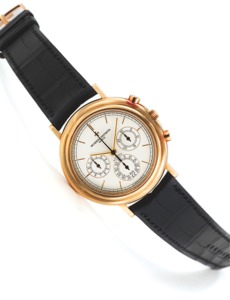 Vacheron Constantin Ref. 49003. Chronograph Automatic Yellow Gold. Vacheron Constantin, Genève, “Chronograph Automatic,” No. 674450, Ref. 49003.. Made in the 1990s.. Very fine, self-winding, water-resistant, 18K yellow gold wristwatch with. round button c