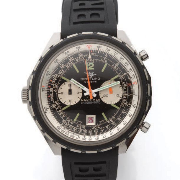 BREITLING Navitimer chrono-matic «pizza»,Vers 1970,Réf.1806
