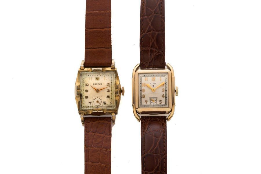 Elgin/Benrus lot de deux montres