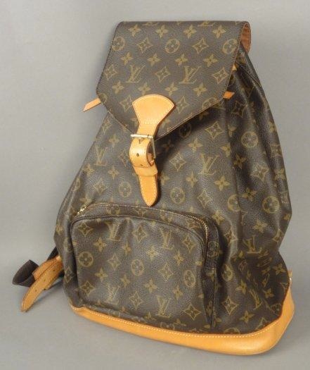 LOUIS VUITTON Louis VUITTON Sac à dos Toile Monogramm - vente aux enchères 12/06/2013