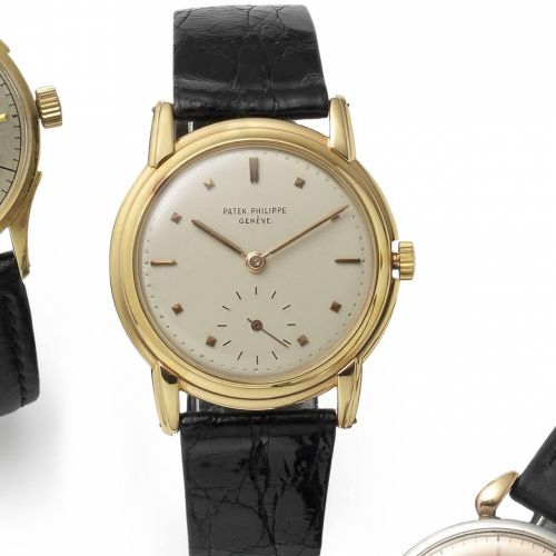 Patek Philippe. A fine 18ct gold manual wind wristwatch