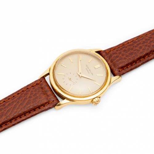 Patek Philippe. A fine 18K gold automatic wristwatch