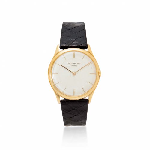 Patek Philippe. A fine 18K gold wristwatch